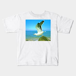 Great Black-backed Gull Kids T-Shirt